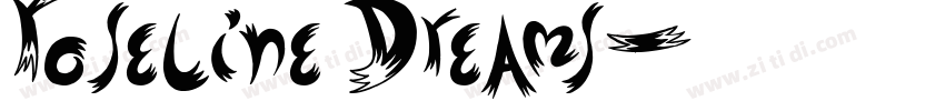Roseline Dreams字体转换